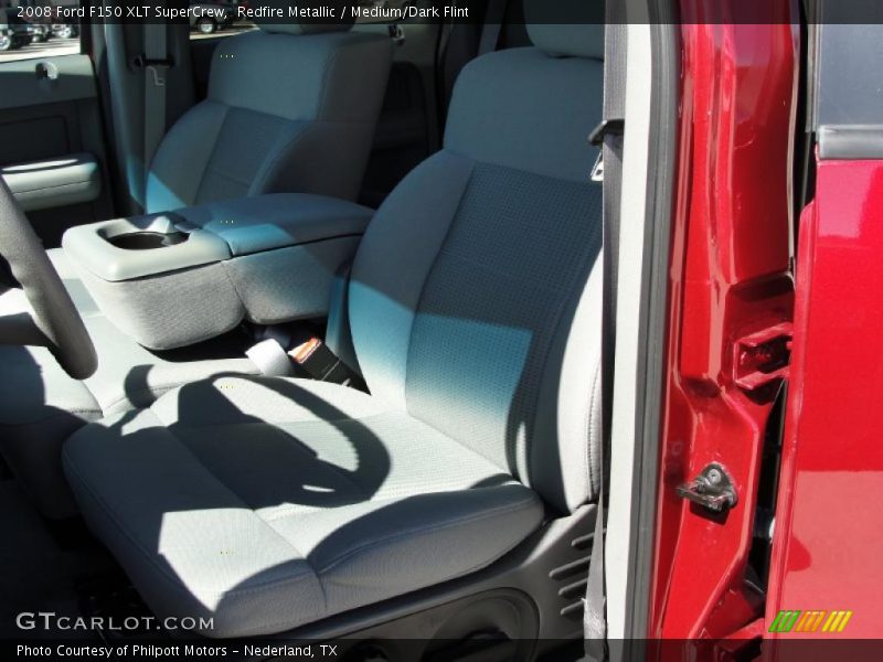 Redfire Metallic / Medium/Dark Flint 2008 Ford F150 XLT SuperCrew