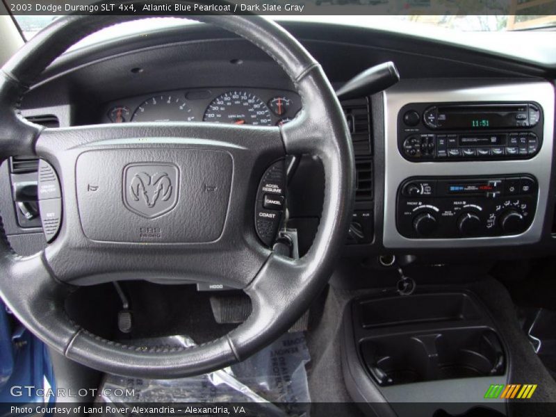 Atlantic Blue Pearlcoat / Dark Slate Gray 2003 Dodge Durango SLT 4x4