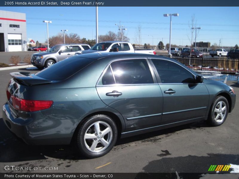 Deep Green Pearl / Ivory 2005 Honda Accord EX Sedan