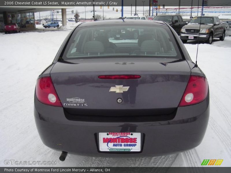 Majestic Amethyst Metallic / Gray 2006 Chevrolet Cobalt LS Sedan