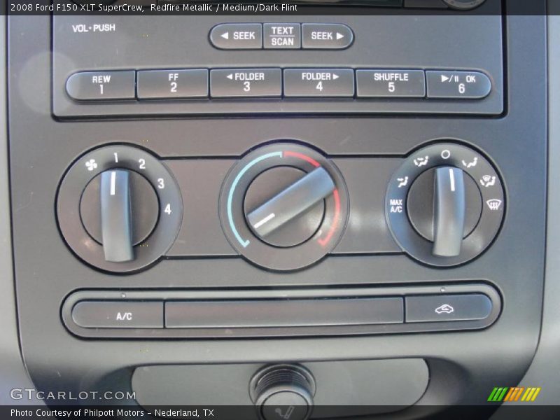 Redfire Metallic / Medium/Dark Flint 2008 Ford F150 XLT SuperCrew