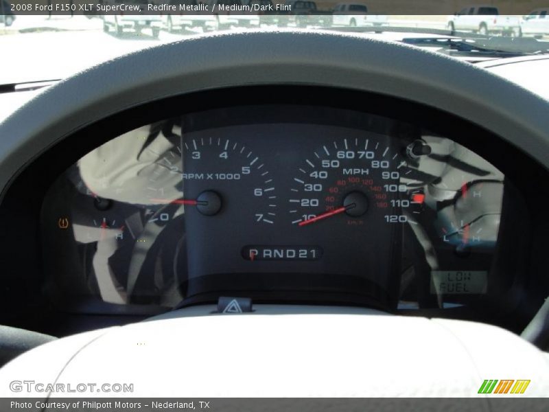 Redfire Metallic / Medium/Dark Flint 2008 Ford F150 XLT SuperCrew