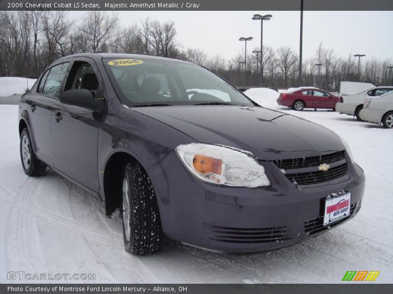 Majestic Amethyst Metallic / Gray 2006 Chevrolet Cobalt LS Sedan