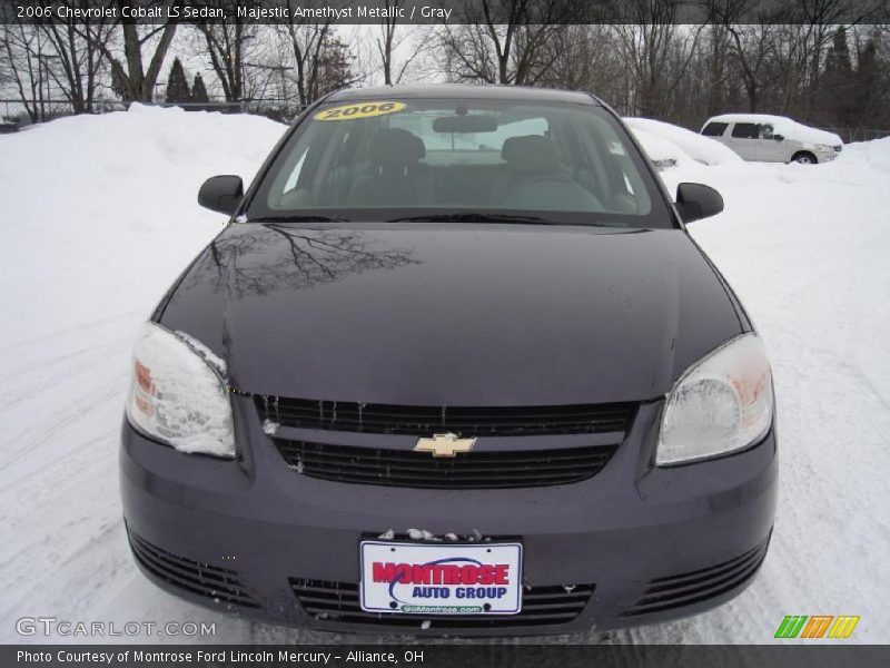 Majestic Amethyst Metallic / Gray 2006 Chevrolet Cobalt LS Sedan