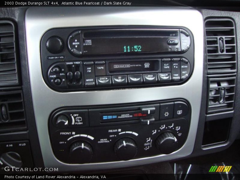 Atlantic Blue Pearlcoat / Dark Slate Gray 2003 Dodge Durango SLT 4x4