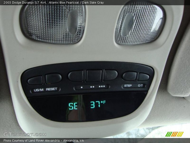 Atlantic Blue Pearlcoat / Dark Slate Gray 2003 Dodge Durango SLT 4x4