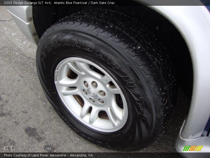 Atlantic Blue Pearlcoat / Dark Slate Gray 2003 Dodge Durango SLT 4x4