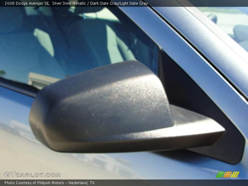 Silver Steel Metallic / Dark Slate Gray/Light Slate Gray 2008 Dodge Avenger SE