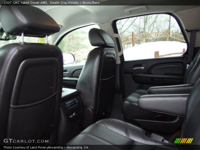 Stealth Gray Metallic / Ebony Black 2007 GMC Yukon Denali AWD