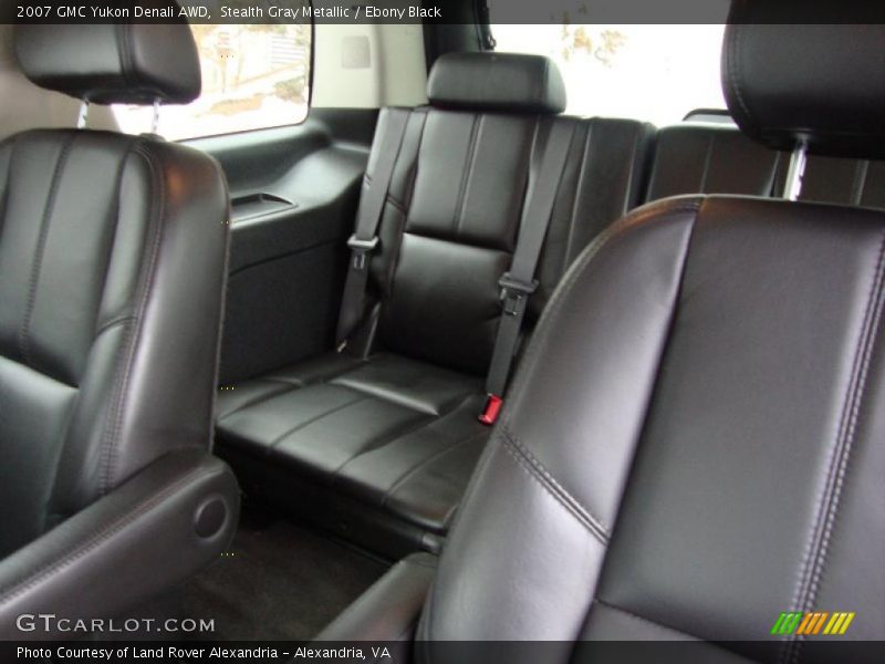 Stealth Gray Metallic / Ebony Black 2007 GMC Yukon Denali AWD