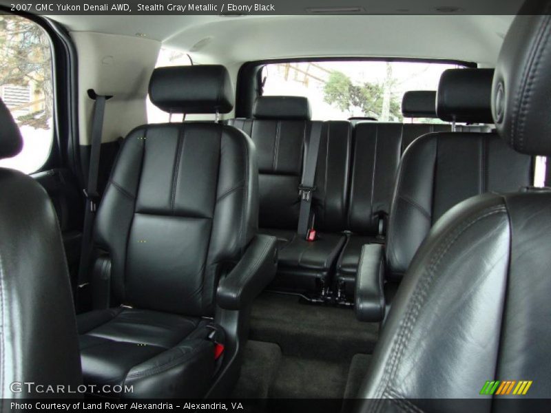 Stealth Gray Metallic / Ebony Black 2007 GMC Yukon Denali AWD