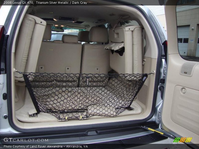 Titanium Silver Metallic / Dark Gray 2008 Lexus GX 470