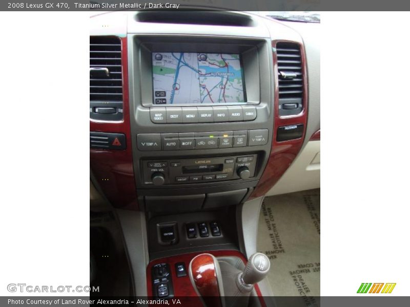 Titanium Silver Metallic / Dark Gray 2008 Lexus GX 470