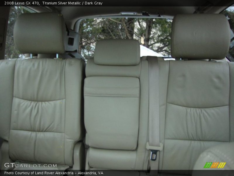 Titanium Silver Metallic / Dark Gray 2008 Lexus GX 470
