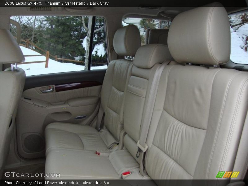 Titanium Silver Metallic / Dark Gray 2008 Lexus GX 470