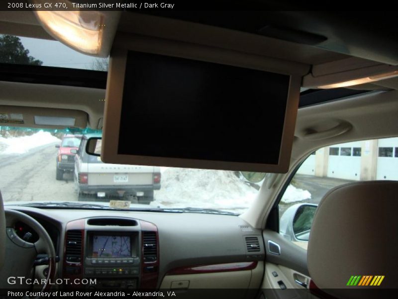 Titanium Silver Metallic / Dark Gray 2008 Lexus GX 470