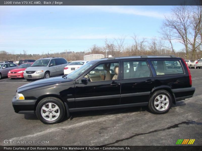 Black / Beige 1998 Volvo V70 XC AWD