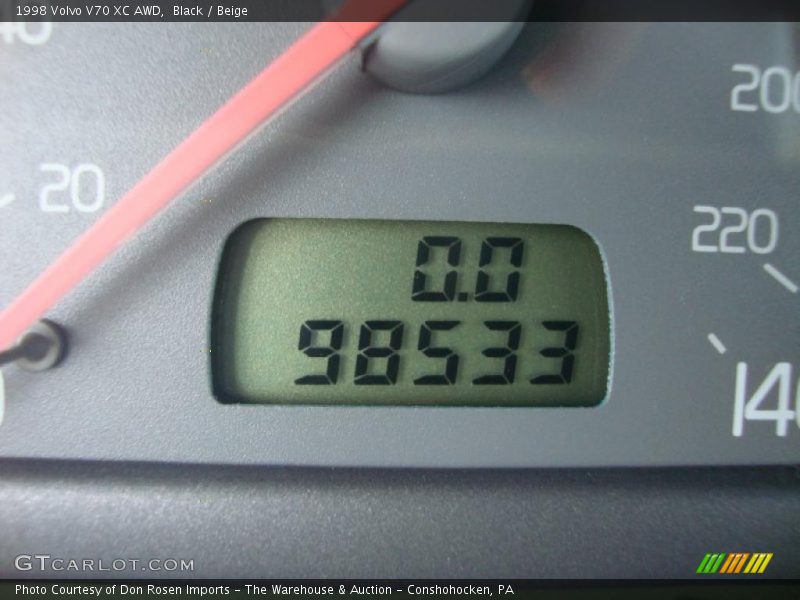 Black / Beige 1998 Volvo V70 XC AWD