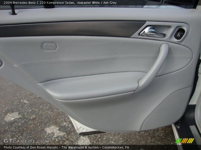 Alabaster White / Ash Grey 2004 Mercedes-Benz C 230 Kompressor Sedan