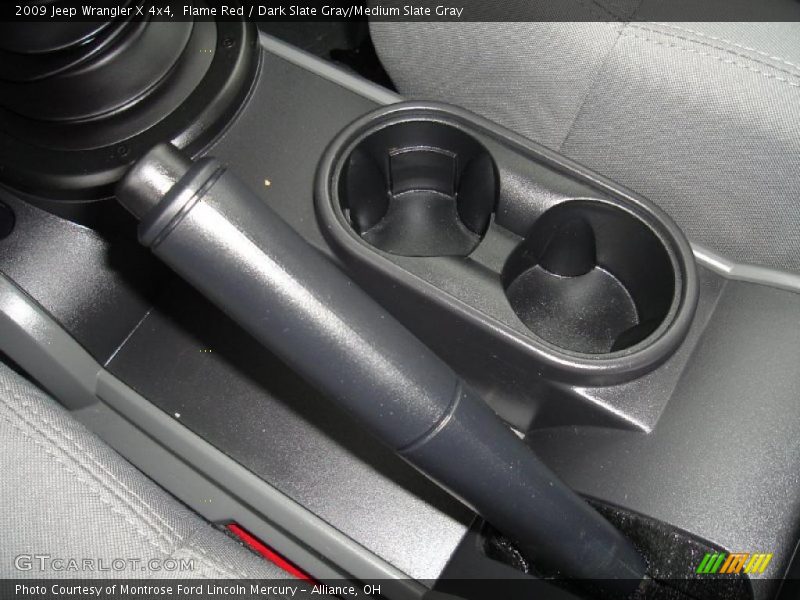 Flame Red / Dark Slate Gray/Medium Slate Gray 2009 Jeep Wrangler X 4x4