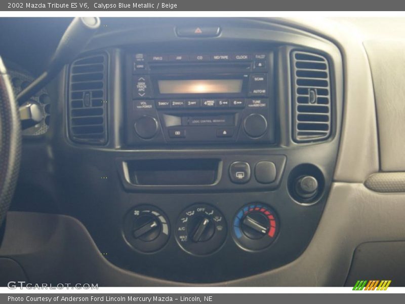 Calypso Blue Metallic / Beige 2002 Mazda Tribute ES V6