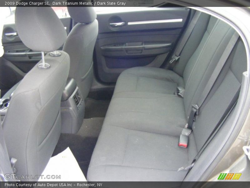Dark Titanium Metallic / Dark Slate Gray 2009 Dodge Charger SE