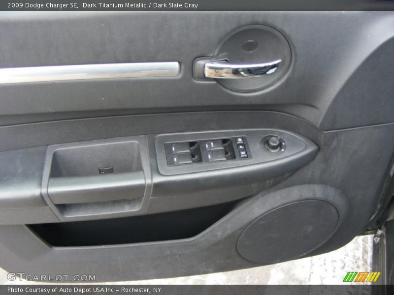 Dark Titanium Metallic / Dark Slate Gray 2009 Dodge Charger SE