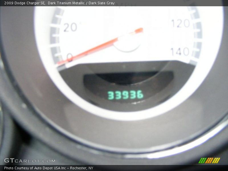 Dark Titanium Metallic / Dark Slate Gray 2009 Dodge Charger SE
