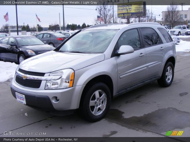 Galaxy Silver Metallic / Light Gray 2006 Chevrolet Equinox LT AWD