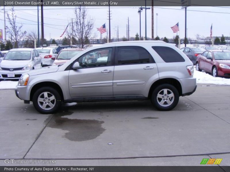 Galaxy Silver Metallic / Light Gray 2006 Chevrolet Equinox LT AWD