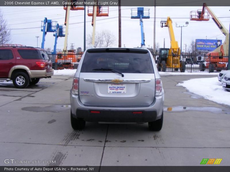 Galaxy Silver Metallic / Light Gray 2006 Chevrolet Equinox LT AWD