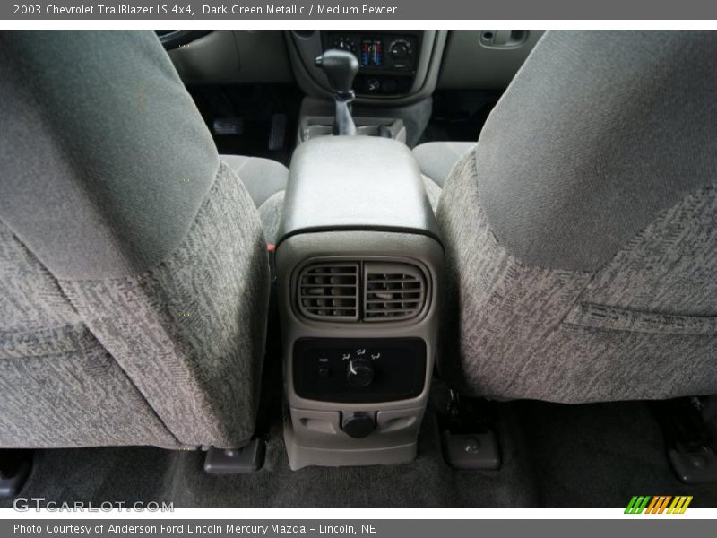 Dark Green Metallic / Medium Pewter 2003 Chevrolet TrailBlazer LS 4x4