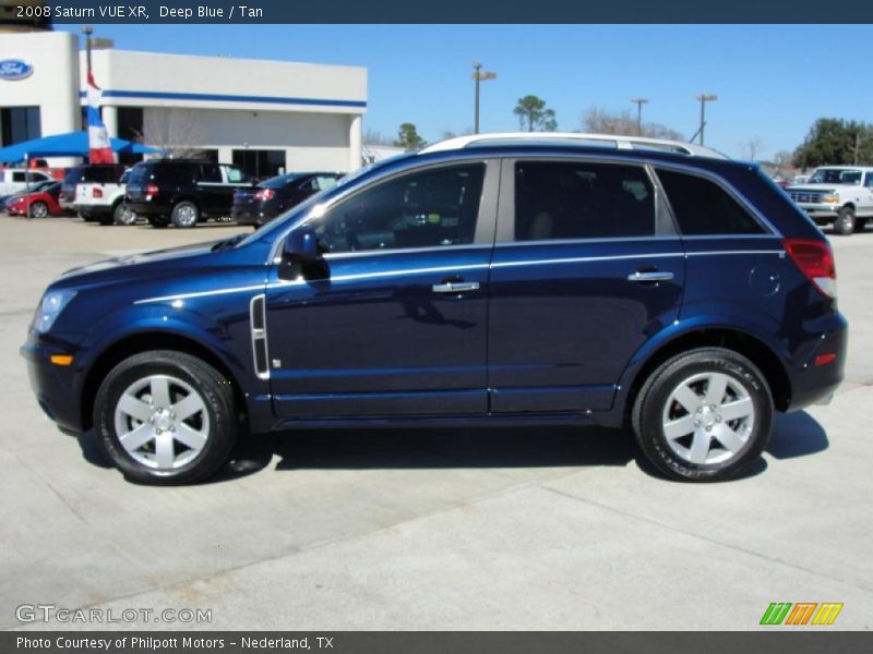 Deep Blue / Tan 2008 Saturn VUE XR