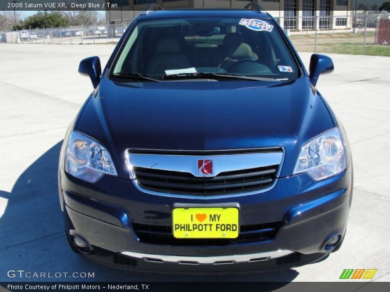 Deep Blue / Tan 2008 Saturn VUE XR