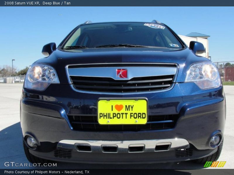 Deep Blue / Tan 2008 Saturn VUE XR