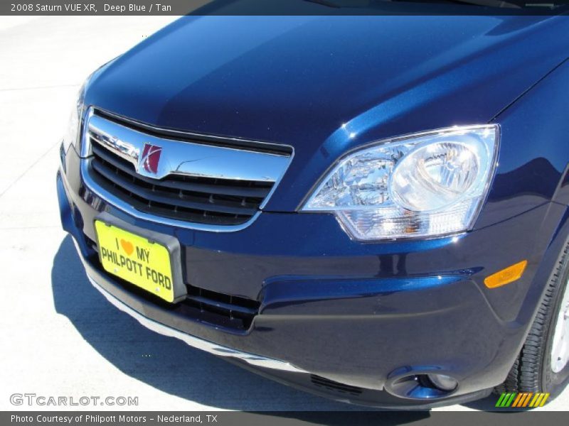 Deep Blue / Tan 2008 Saturn VUE XR