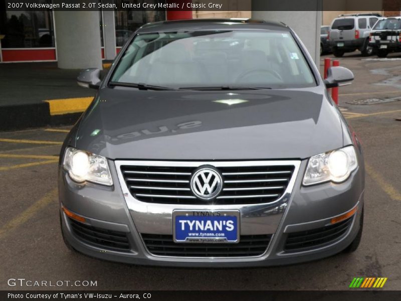 United Grey Metallic / Classic Grey 2007 Volkswagen Passat 2.0T Sedan