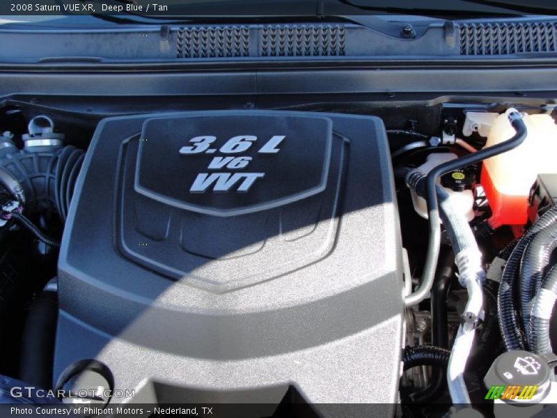 Deep Blue / Tan 2008 Saturn VUE XR