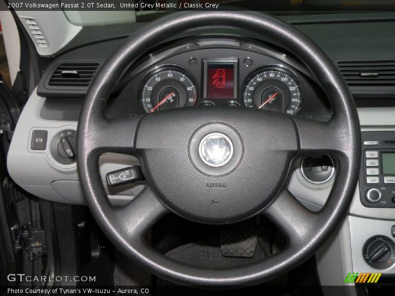 United Grey Metallic / Classic Grey 2007 Volkswagen Passat 2.0T Sedan