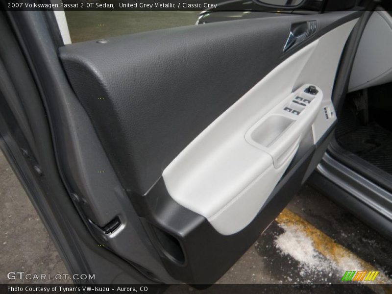 United Grey Metallic / Classic Grey 2007 Volkswagen Passat 2.0T Sedan