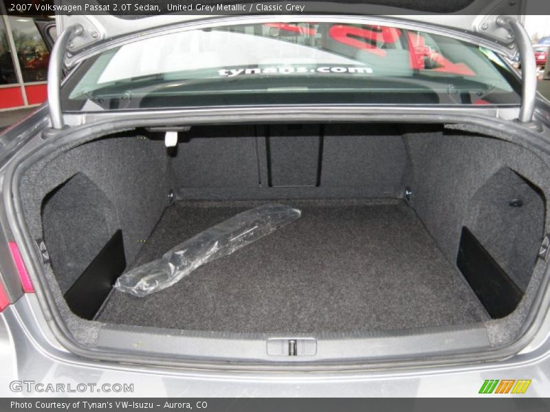 United Grey Metallic / Classic Grey 2007 Volkswagen Passat 2.0T Sedan