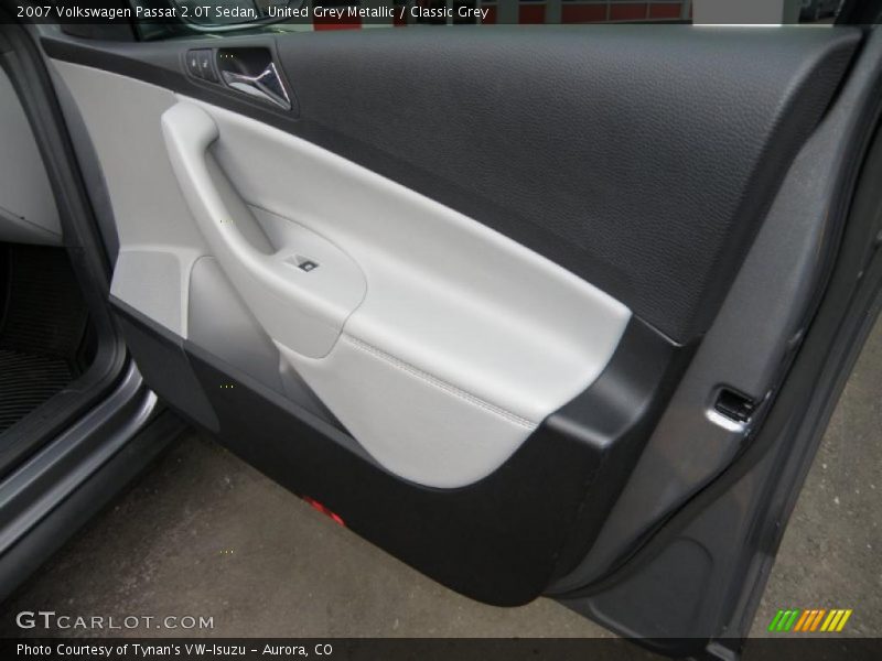 United Grey Metallic / Classic Grey 2007 Volkswagen Passat 2.0T Sedan