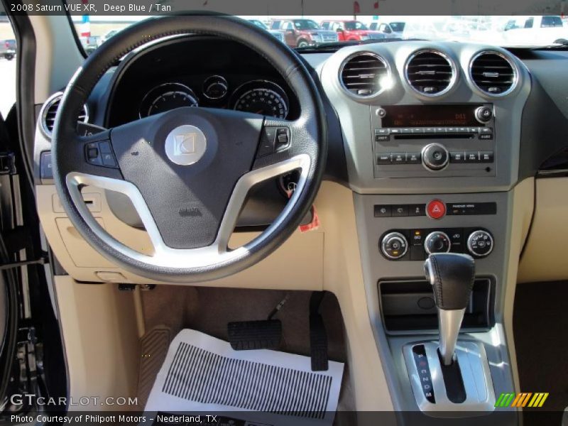 Deep Blue / Tan 2008 Saturn VUE XR