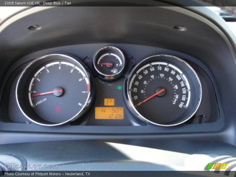 Deep Blue / Tan 2008 Saturn VUE XR