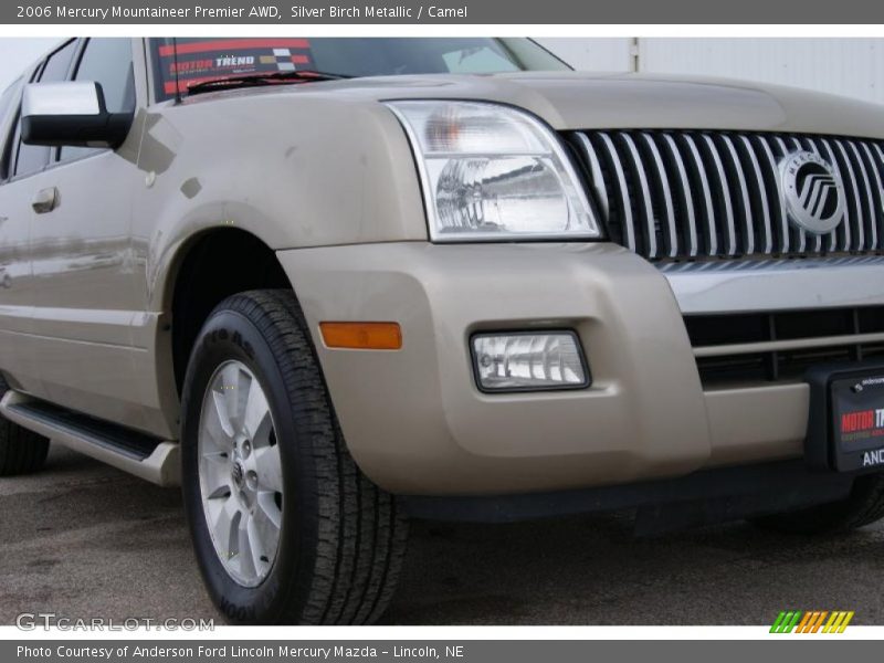 Silver Birch Metallic / Camel 2006 Mercury Mountaineer Premier AWD