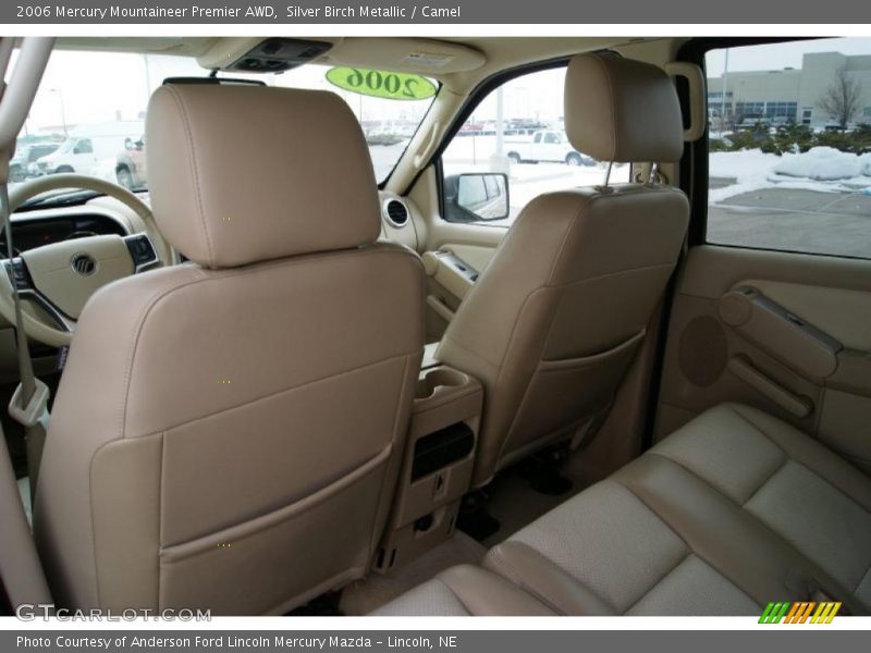 Silver Birch Metallic / Camel 2006 Mercury Mountaineer Premier AWD