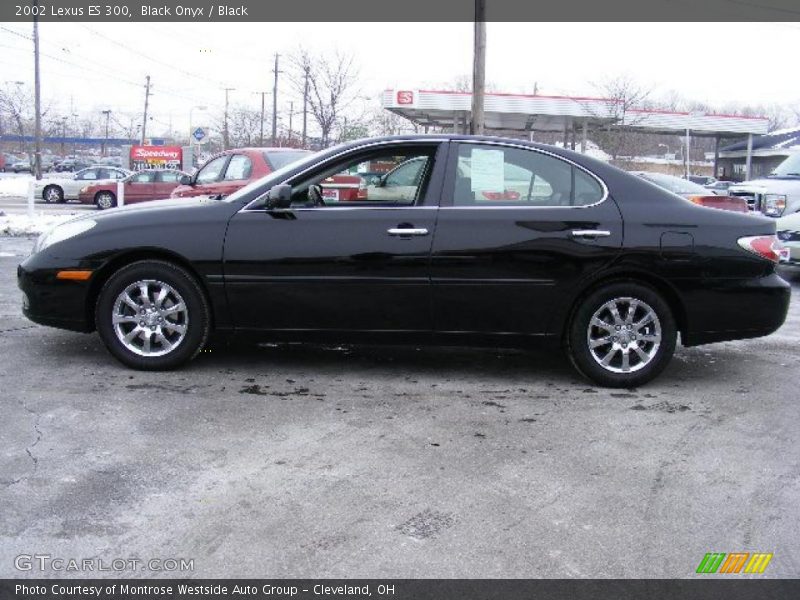 Black Onyx / Black 2002 Lexus ES 300