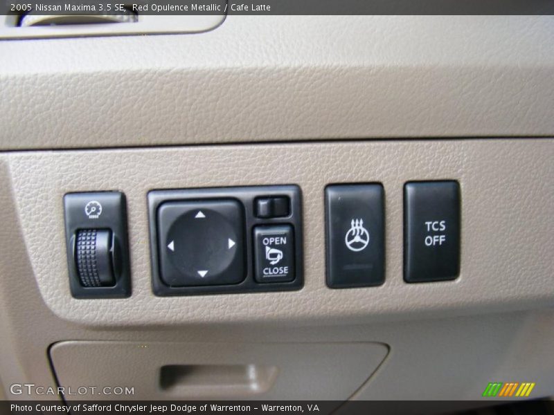 Red Opulence Metallic / Cafe Latte 2005 Nissan Maxima 3.5 SE