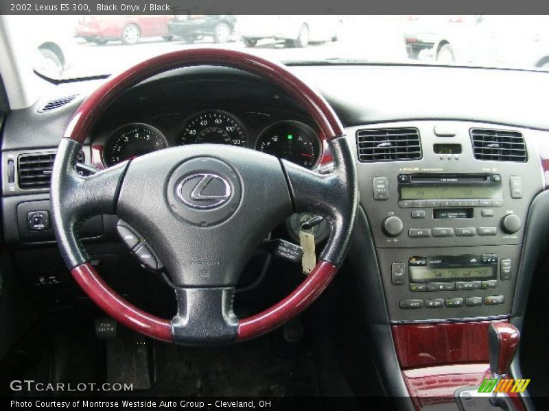 Black Onyx / Black 2002 Lexus ES 300
