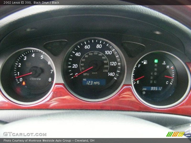 Black Onyx / Black 2002 Lexus ES 300